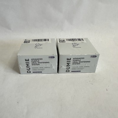 Dumie Advanced Purple Oral Whitening System Teeth  Powder 30g Sensitive - 2 Pack