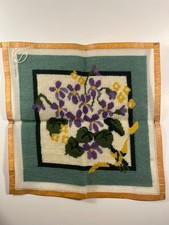 Needlepoint Flower Bouquet Design - Completed