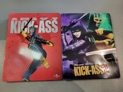 Kick Ass 1 & 2 - Steelbook [Bluray] Teil 2 hat Delle