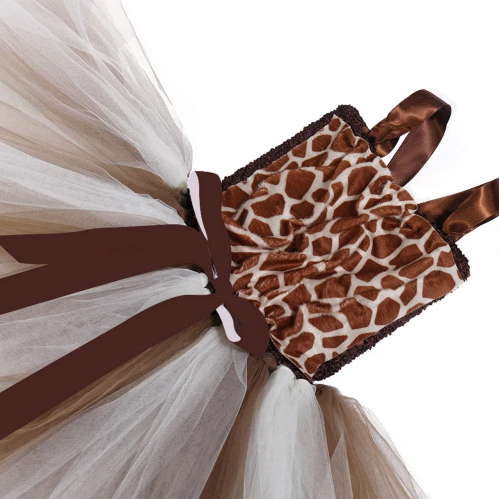 VETEMENTS Set Vestiti Giraffa Bambina Tutù Bambini Costumi Giraffa