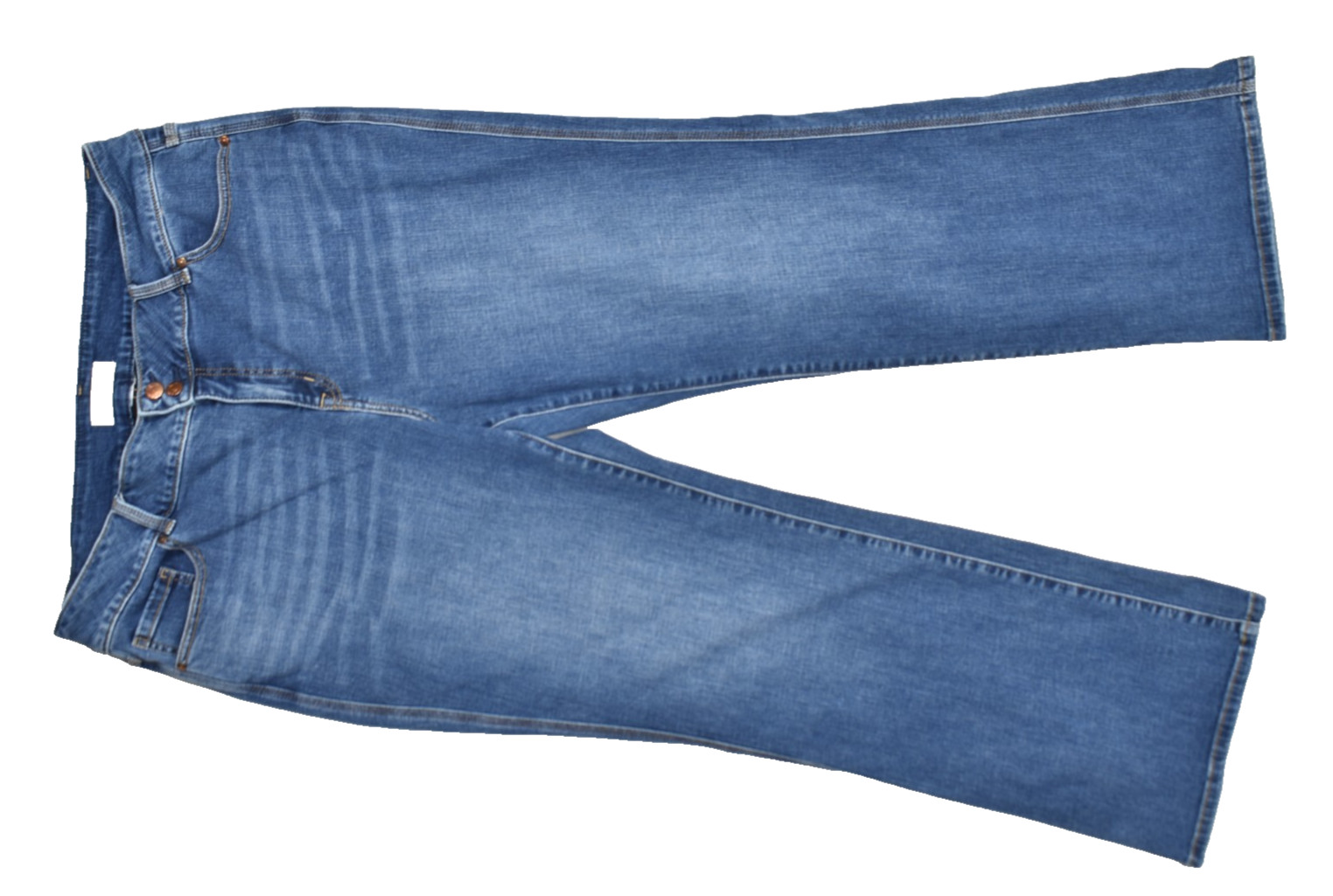Women Size 18  Blue Denim Cotton Blend
