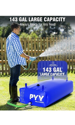 #ad PYY Water Storage Bladder 143 Gallon 540L Foldable Portable Water Bladder Tank $21.00