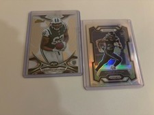 Topps Finest Leonard Williams RC + Prizm Silver RC Kenny McIntosh Seahawks