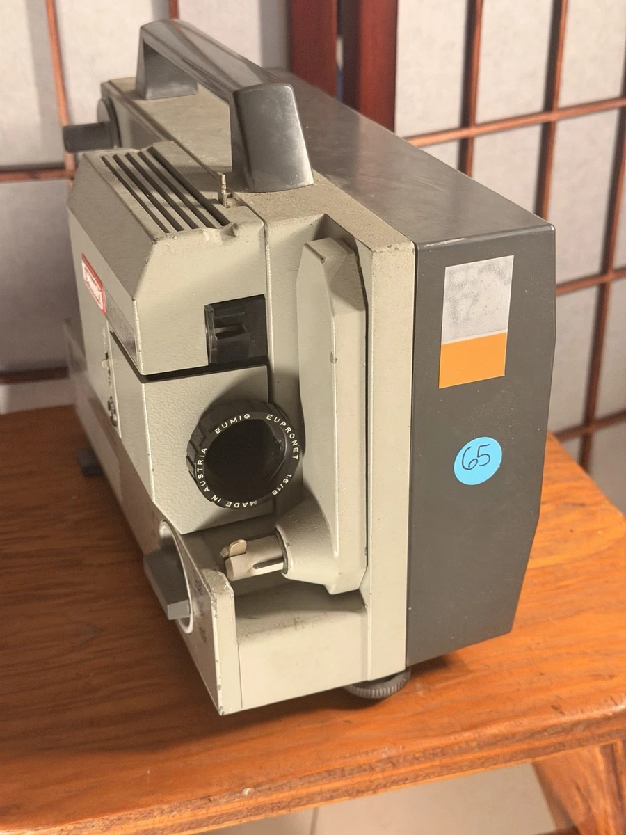 Vieux Projecteur EUMIG 601 D Super 8 – Parfait Pour Les Fans De Cinéma Vintage