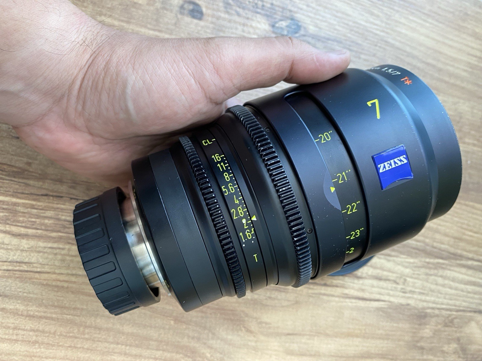 Carl Zeiss Digiprime 7mm T1.6 Mount Cinema Lens
