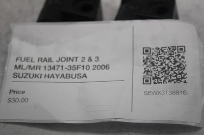 ユウ FUEL RAIL JOINT 2 & 3 ML/MR 13471-35F10 2006 SUZUKI HAYABUSA