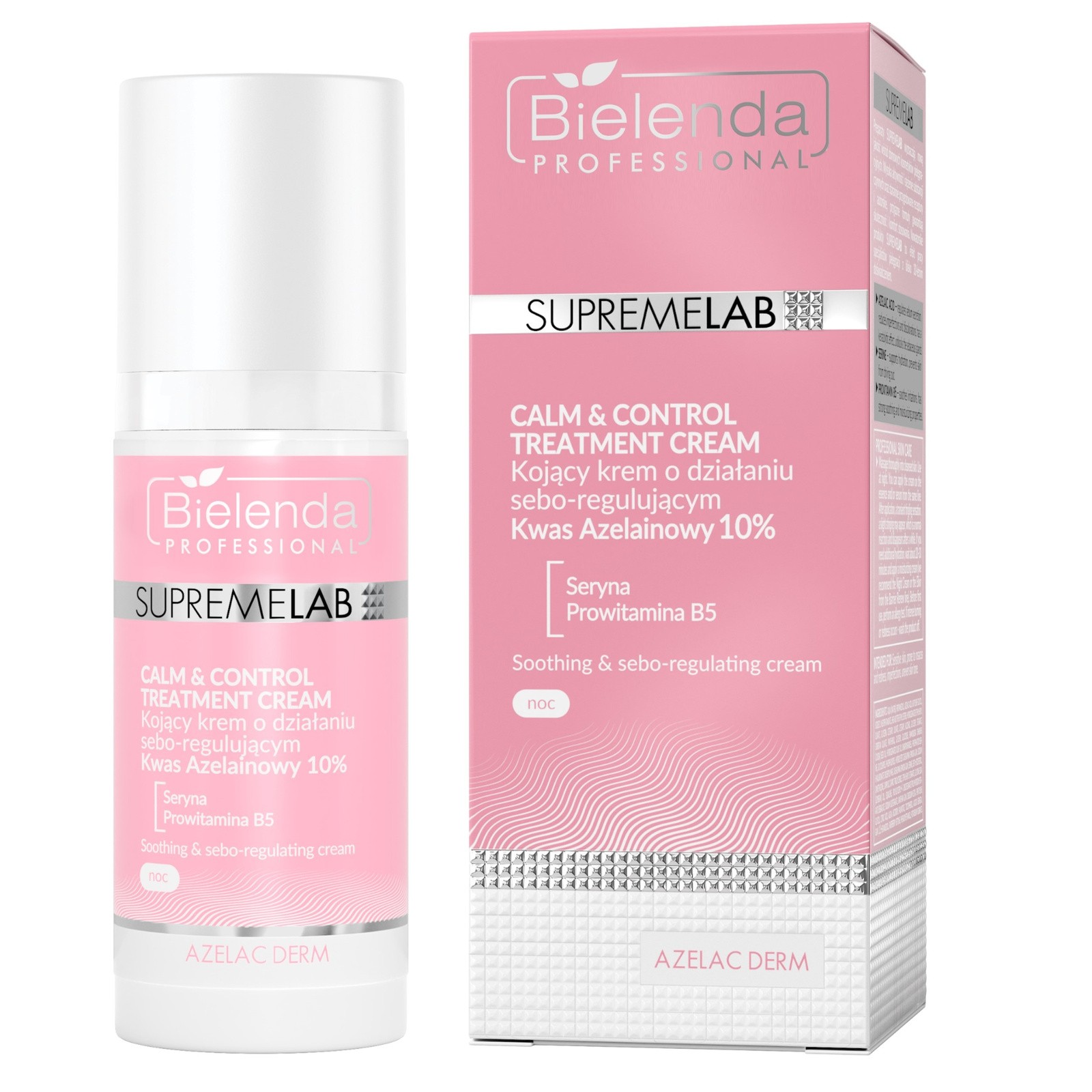 Bielenda Pro Supremelab Azelac Derm Cream Soothing Sebum Acne Rosacea 50ml - Image 2