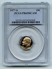 1977-S Roosevelt Dime Proof — photo from another recent sale