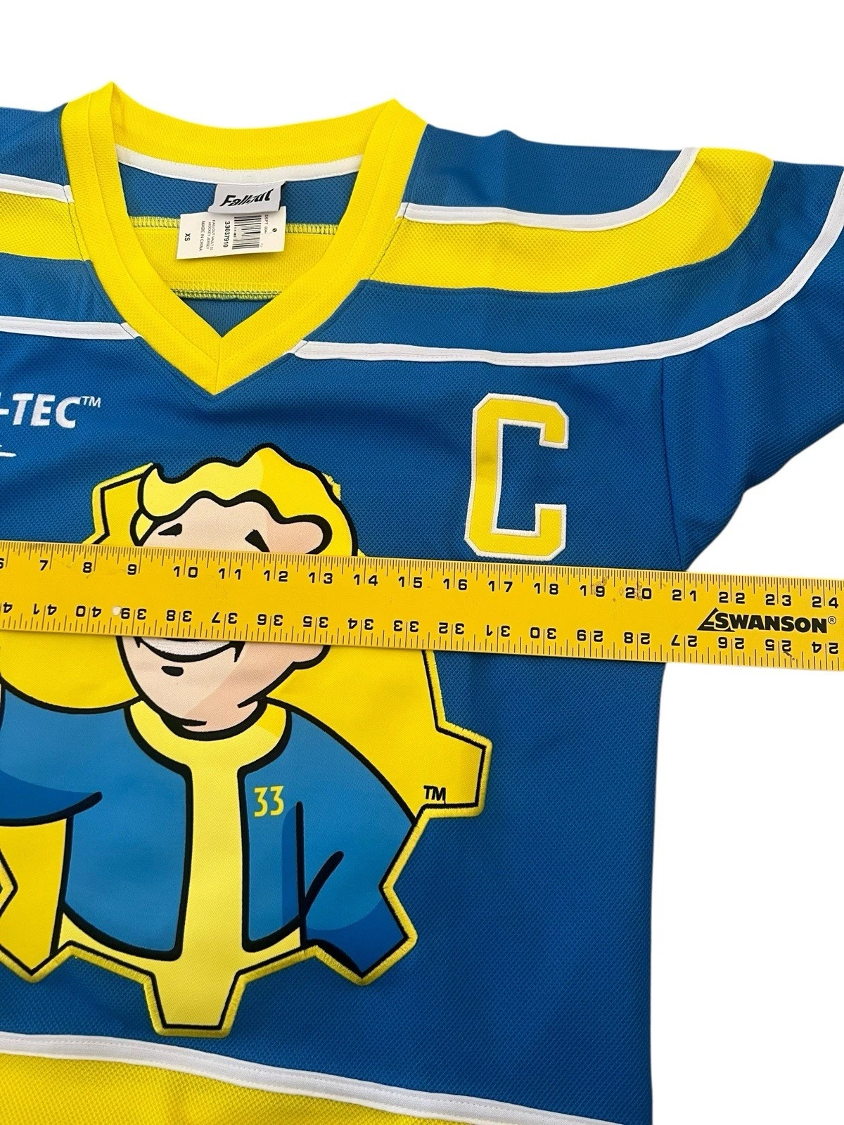 Falllout Vault Boy Hockey Jersey