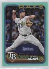 2024 Topps Update Aqua Jason Adam #US102 00lk