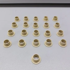 LOT of 21 IGUS LFM-0810-07 iglide® W300 Sleeve Bearing w/ Flange - NEW! NOS!