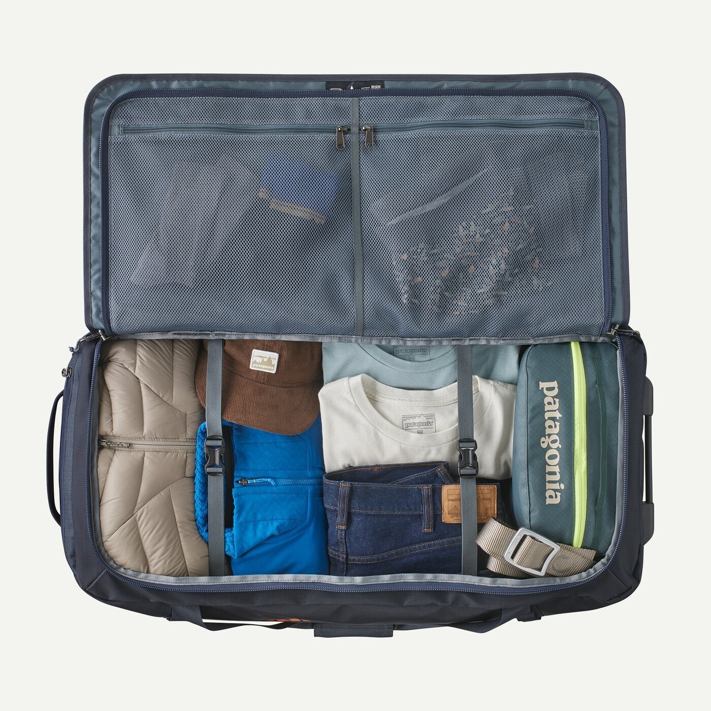 Patagonia Black Hole Wheeled Duffel Bag 100L Luggage Travel All Color Free Ship thumbnail 4