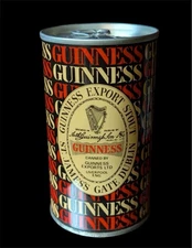 Guinness Beer  Can AD Aluminum Sign Alcohol 12x8in Vintage Mancave  255