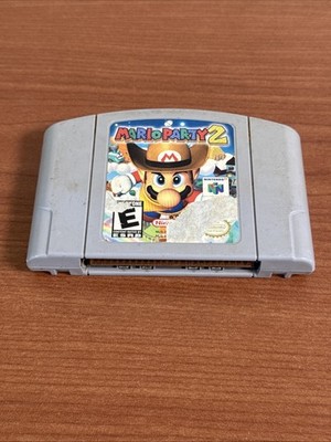 Mario Party 2 (Nintendo 64 N64, 2000) - Authentic, Cleaned & Tested