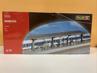 FALLER HO 120201 PLATFORM BAHNSTEIG BUILDING  KIT FACTORY SEALED BRAND NEW