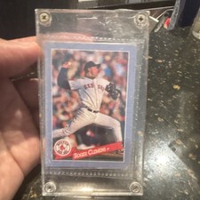 Continental Baking Roger Clemens 1993 Hostess Boston Red Sox Highlights Card