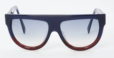 NEW Genuine CELINE Shadow Blue Burgundy Sunglasses CL 41026/S FV7 DV SOLD OUT