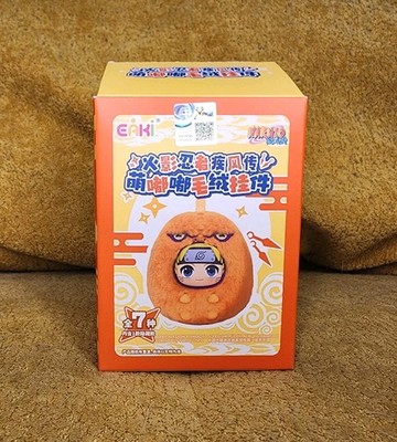 EAKI × Naruto Shippuden  Moe Dudu  Plush Keychain Blind Box Series - Sasuke