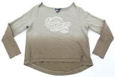 Rare Vintage HARLEY DAVIDSON Legendary Spell Out Sweatshirt 2000s Women  s SZ XL
