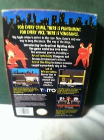 Juego Nes en Caja "La Ira de la Manta Negra"