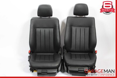 10-16 Mercedes W207 E350 E550 Coupe Complete Front Seats Cushion Assembly Black