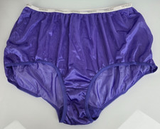 Vintage Venezia Nylon Panties 12 26 28 NOS VTG RARE DEADSTOCK SHEER NYLON PURPLE