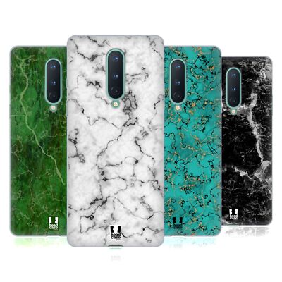 HEAD CASE DESIGNS MARMOR DRUCKE SOFT GEL HANDYHÜLLE FÜR GOOGLE ONEPLUS HANDYS