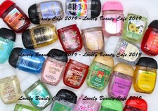 BATH  BODY WORKS / ASSORTED POCKETBAC HAND GEL / NO DUPLICATES / 5 PACK
