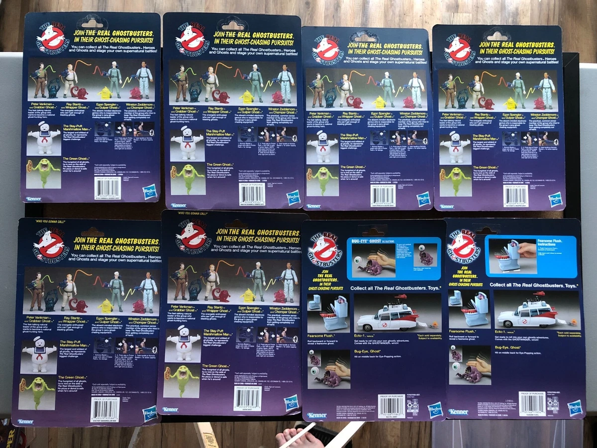 2020 Kenner The Real Ghostbusters Set Of 8 Walmart Exclusive