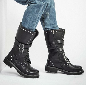 gothic motorcycle boots