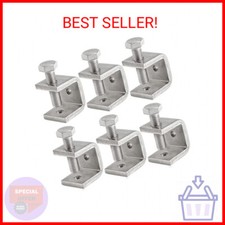 Mini C Clamps Stainless Steel 0.83 Inch for Working, Heavy Duty Small U Clamps f