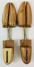 Vintage Florsheim Size XL Wooden Shoe Tree Pair Mold Stretcher Form Insert, EC