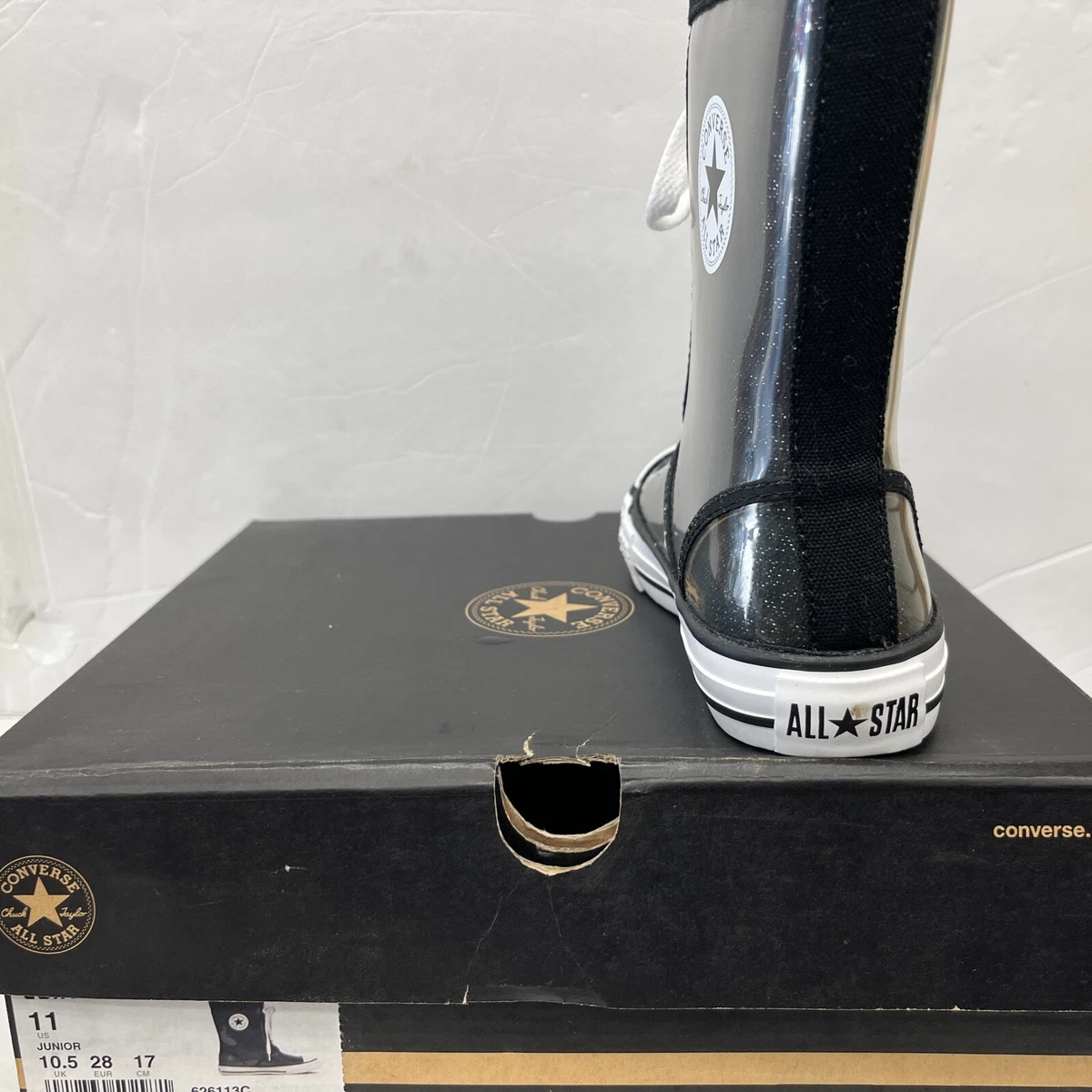 VINTAGE KIDS K CONVERSE RAIN BOOT 626113 eBay