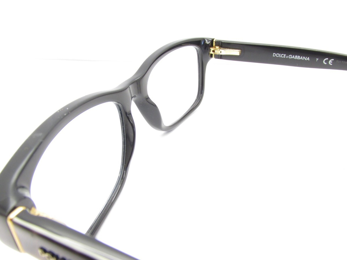 Dolce Gabbana DG3208 2862 52-17 140 DOLCE & GABBANA D&G DG3208 Leopard Print Arms EYEGLASSES  main image 2