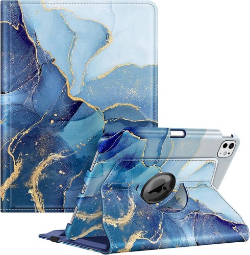 Rotating Case for iPad Pro 11-inch M4 (2024) Swiveling Stand Cover Sleep/Wake - Picture 24 of 24