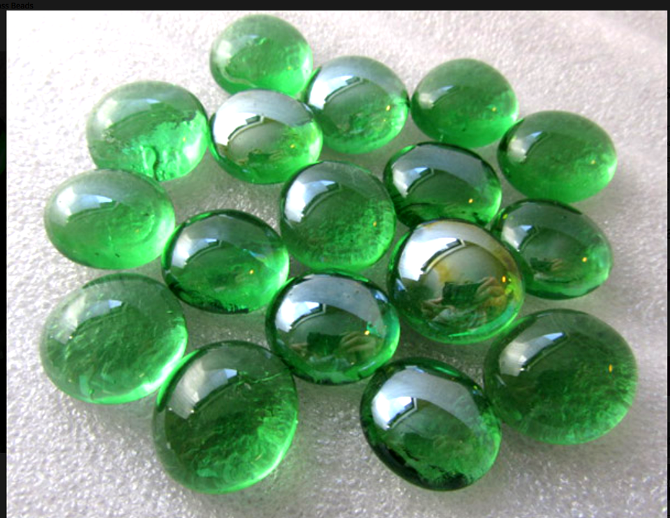Glass Pebbles 28-30 Mm Clear | Shimmering Surface | 20 Kg | Glass - Foto 11