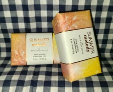 NEW! 2-Pack SUMMER MELODY Cleansing Bar 5 oz Bath & Body Works