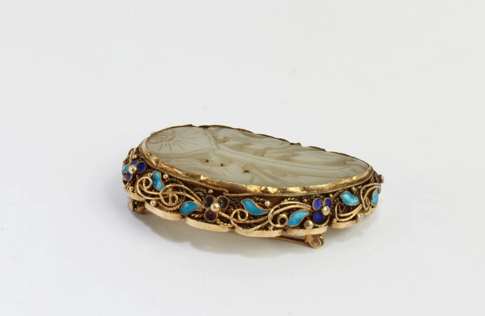 Broche de jade chino Foto 2 de 4