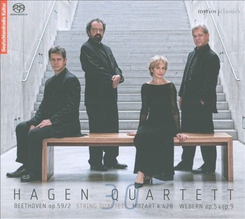 Beethoven, Mozart & Webern: String Quartets Super Audio Hybrid CD