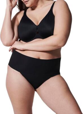 SPANX Women's Undie-tectable Thong Panties Very Black