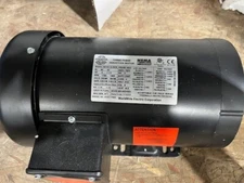 2 HP Electric Motor 3 Phase 56C Frame 1800 RPM TEFC 208 230 / 460 Volt New 