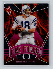 2020 Panini Phoenix Fire Forged Pink /199 Peyton Manning #4