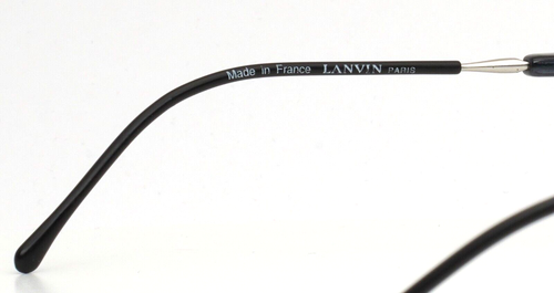 LANVIN 1221 002 Navy Unisex Oval Full Rim Eyeglasses 44-25-135 B:29 - Picture 7 of 15