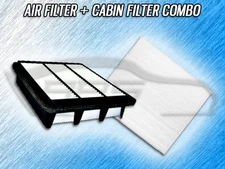 AIR FILTER CABIN FILTER COMBO FOR 2007 2008 2009 2010 HYUNDAI SONATA 3.3L ONLY