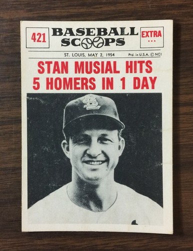 1961 NU CARD SCOOPS #423 ROY SIEVERS Captures Home Run Title EX-MT I9020605 - Picture 7 of 11
