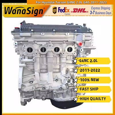 Neu Zylinder Block Motor Montage 2,0 L 11-22 Für Hyundai Tucson Elantra GT G4NC