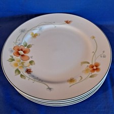Lot 4 Vintage Fine China of Japan ANNABELLE DINNER PLATES  10 1/2"