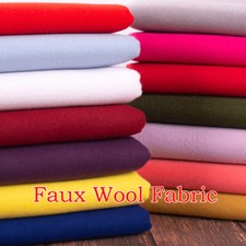 100cm DIY Kunst Wollfilz Stoff Tuch Jacke Mantel Material Polster Basteln Nähen