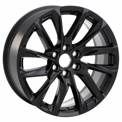Factory Cadillac Escalade 22 inch Wheel Black OEM GM SSX 2021 2022