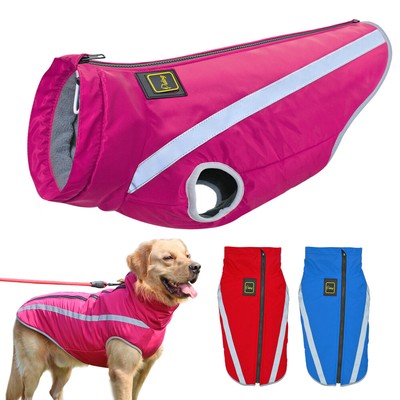 large dog fleece jacket